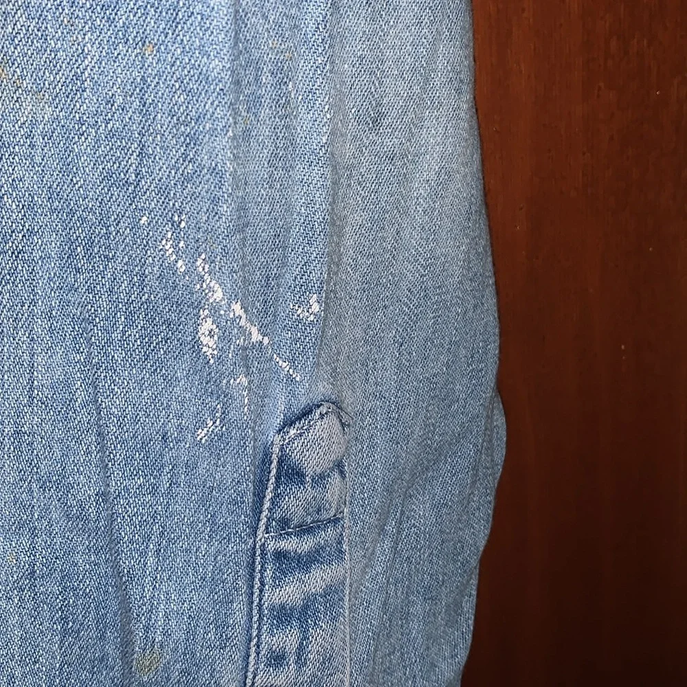 High Sierra Vintage Denim Long Sleeve Button up Shirt Size M - Picture 7 of 16